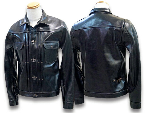 【FINE CREEK LEATHERS/ファインクリークレザーズ】「Leather  Jacket”Salem”/レザージャケット”セーラム”」(FCJK010)-WOLF PACK